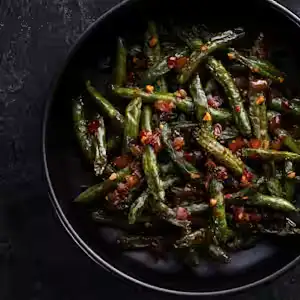 Chili Garlic Green Beans