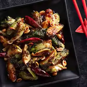 Kung Pao Brussels Sprouts