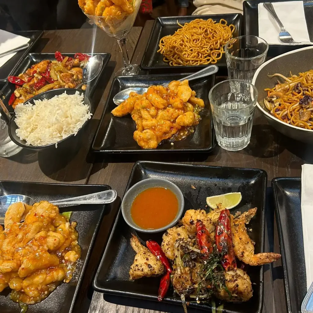 Firecracker Shrimp Entree