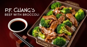 P.F. Chang's Beef with Broccoli Entree