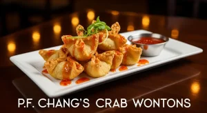 P.F. Chang’s Crab Wontons Appetizer