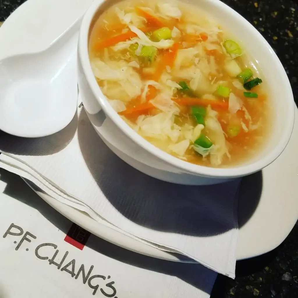 P.F. Chang’s Egg Drop Soup Cup