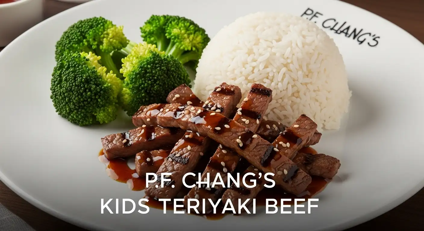 P.F. Chang’s Kids Teriyaki Beef