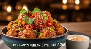 P.F. Chang’s Korean-Style Cauliflower Side