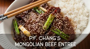 P.F. Chang's Mongolian Beef Entree