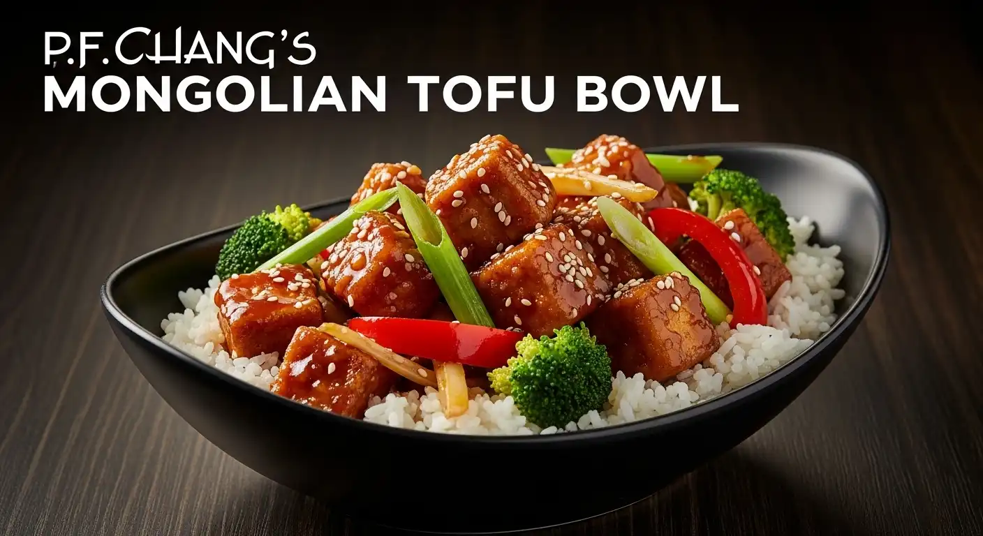 P.F. Chang's Mongolian Tofu Bowl