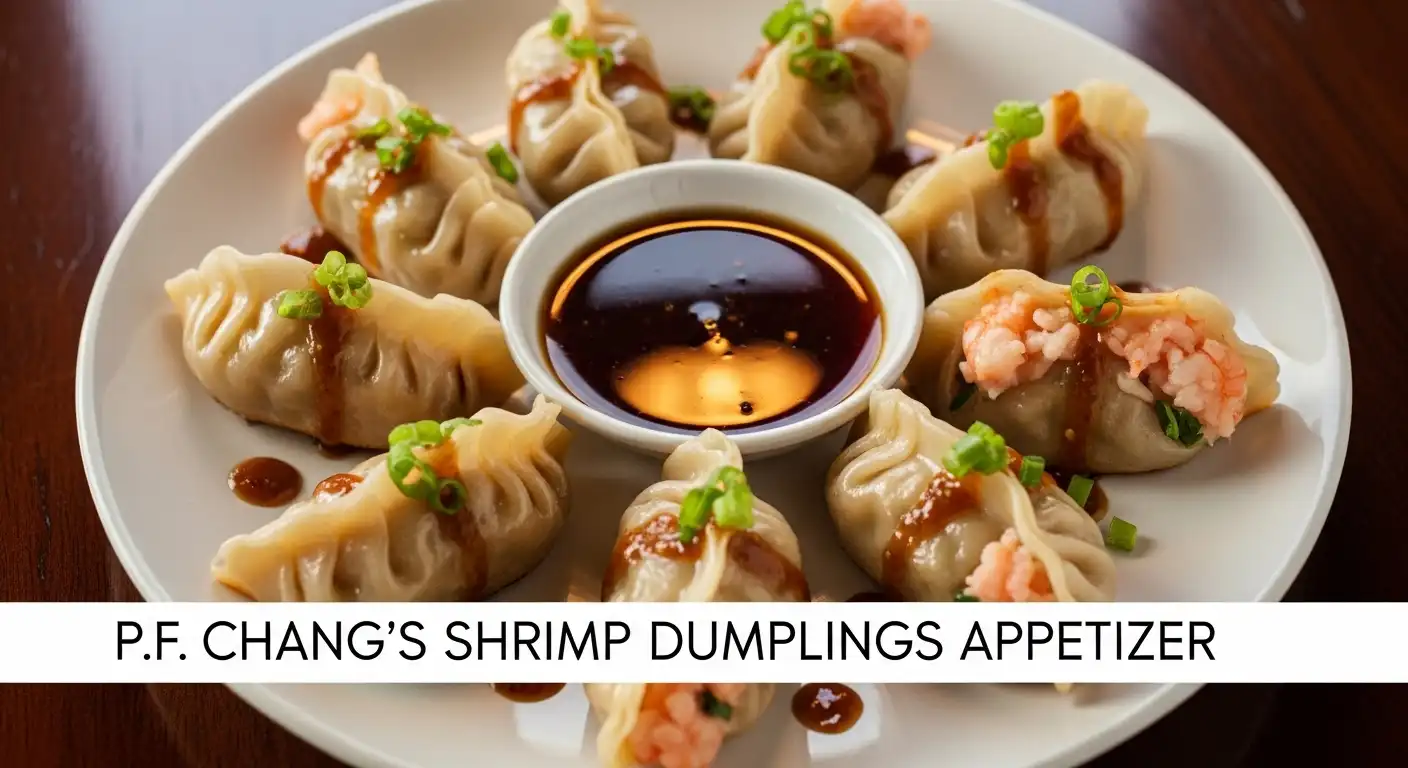 P.F. Chang’s Shrimp Dumplings Appetizer