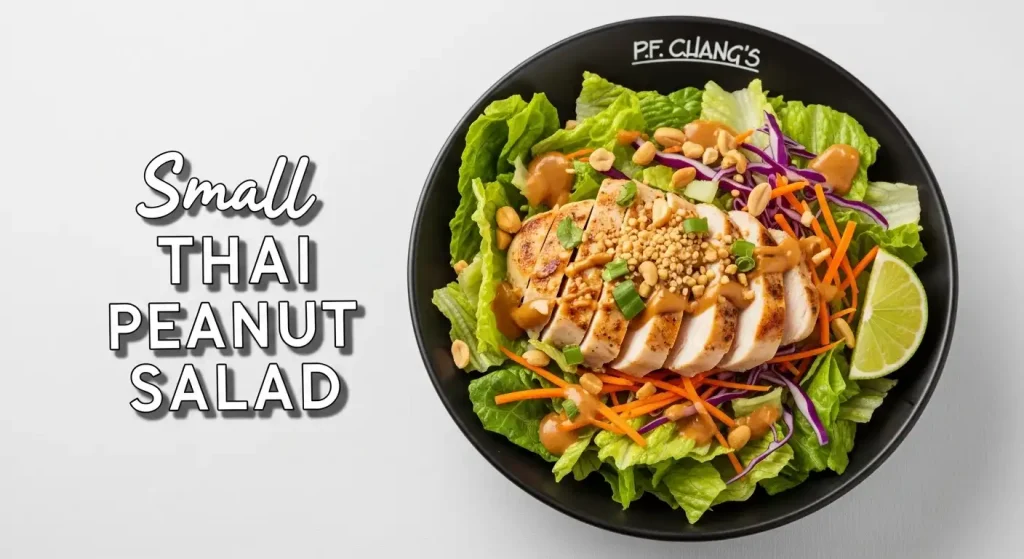 Pf Changs Small Thai Peanut Salad Price Nutrition & Allergen