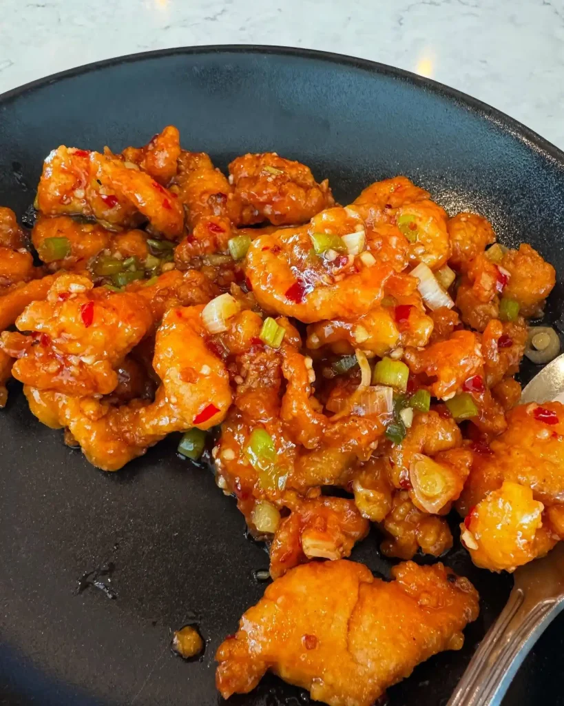 P.F Chang’s Spicy Orange Chickenn
