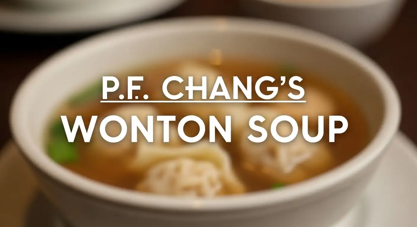 P.F. Chang’s Wonton Soup Bowl