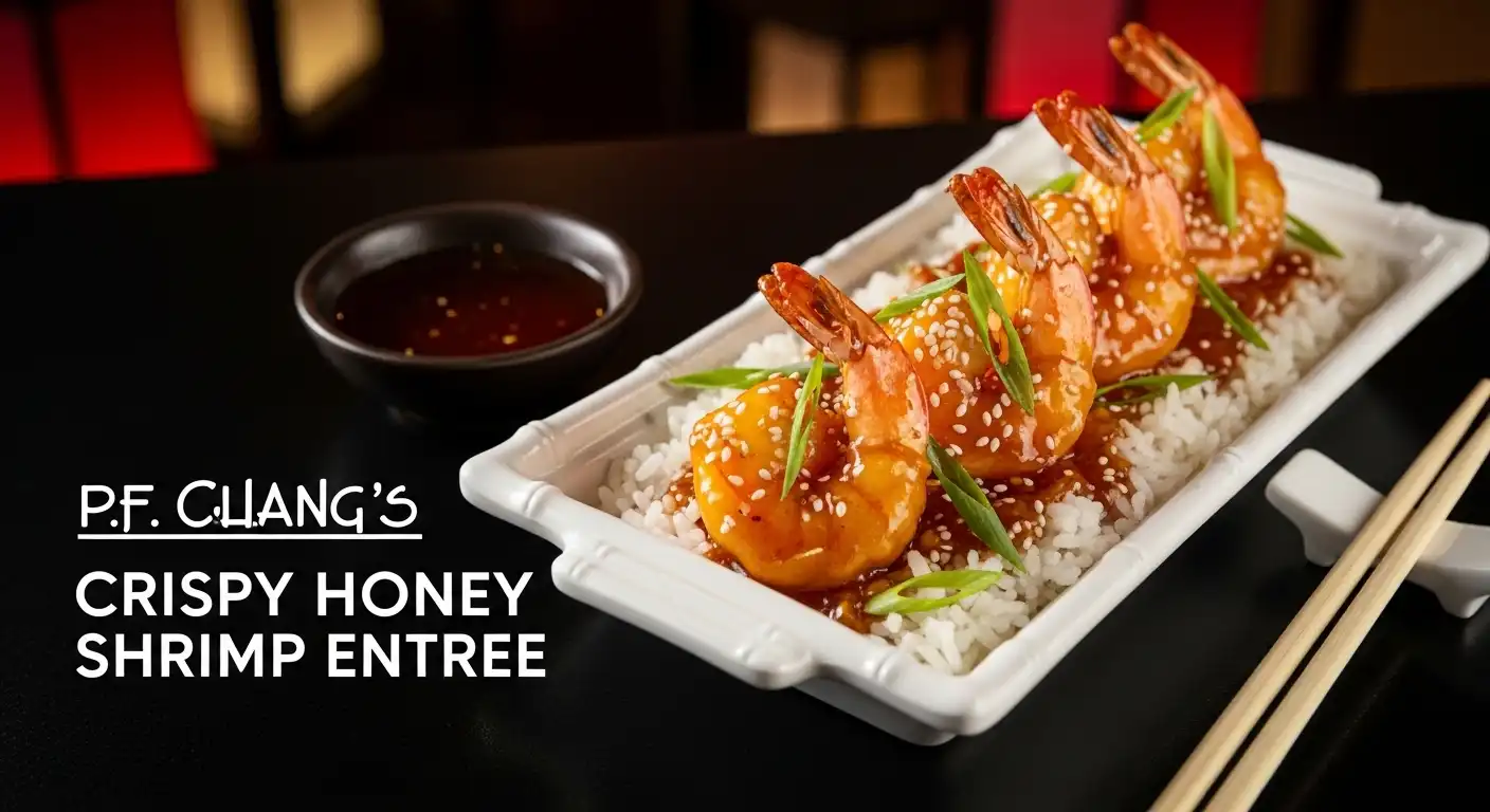PF Changs Crispy Honey Shrimp Entree Price Calories Nutrition