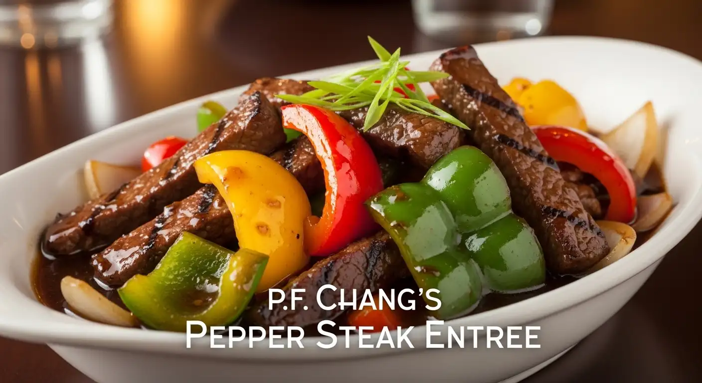 PF Chang's Pepper Steak entree