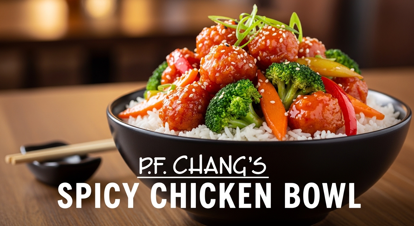 Pf Chang’s Spicy Chicken Bowl Price, Calories, Nutrition & Allergen Info