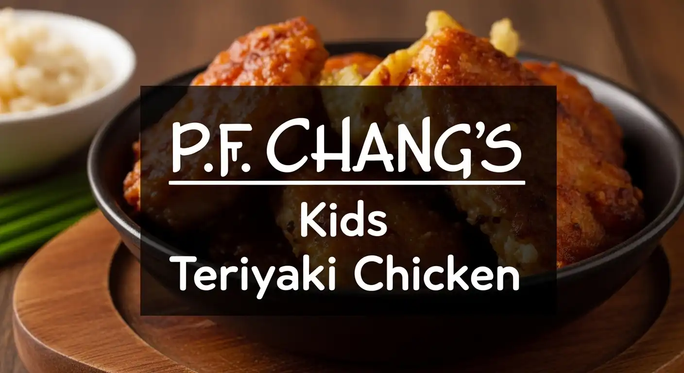 pf changs kids teriyaki chicken